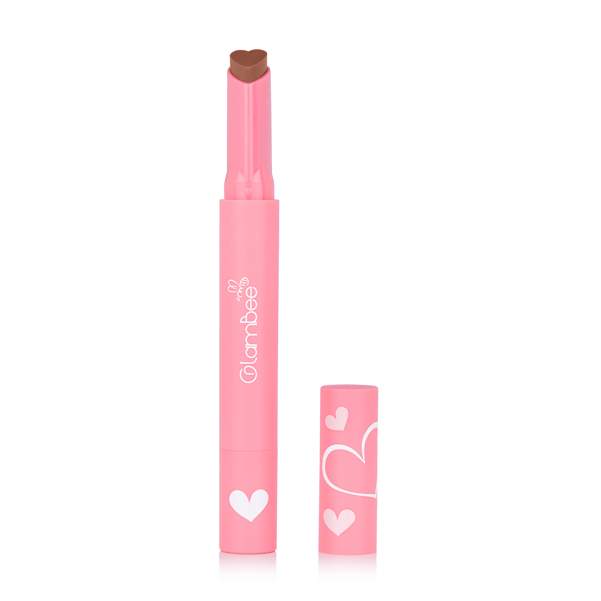 Помада-блиск для губ GlamBee More Love Lipstick-Gloss 01, 2 г